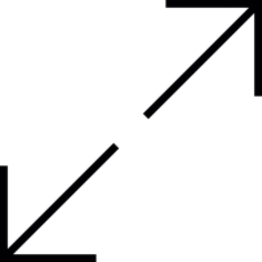 Diagonal Arrows Stencil Svg Vector, Free Vectors File